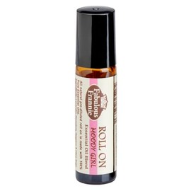 Fabulous Frannie Moody Girl Pre-diluted Essential Oil Blend Roll On - 10 ml Geranium, Lavender, Oregano and Clary Sage Essential Oils in Coconut Carrier Oil