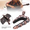Guitar Capo Ballad Zinc Alloy Silicone Diacritics Skull Musical Instrument