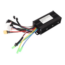 RiToEasysports Electric Bike Controller, 24V 36V 48V 500W 750W 3 Mode Electric Bike Brushless Motor Controller Stable Performance Sine Wave Bike Controller