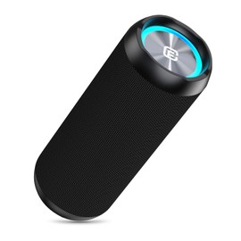 40s Bluetooth Speaker, 5.3, Waterproof, Dustproof, 50 Hours Playback, Long Time, Loud Volume, Deep Bass, Stereo LED, SD Card, Wireless, Portable, Bluetooth, Outdoor, USB-C Calls, TWS, TF PC,