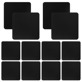DEARBAG Pack of 12 Fitness Grip Pads, Black Bodybuilding Grip Pads, Professional Grip Pads, Training Pads for Men and Women, Pull-Ups, Fitness, Bodybuilding, Strength Training