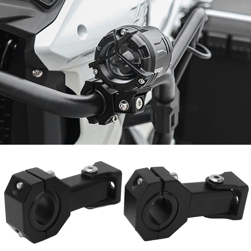 Motorcycle Headlight Holder 2 Pack Headlight Mounting Bracket M5 Bezel