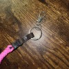Fish bone EDC PINK!!! paracord bullet,, Keychain Paracord !!! all