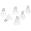 Carlton T800 Tournament Shuttlecocks White- Pack of 6 White/Blue