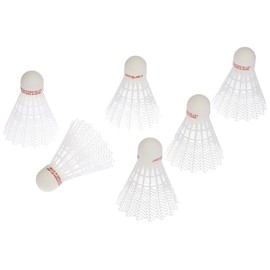 Carlton T800 Tournament Shuttlecocks White- Pack of 6 White/Blue