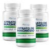 Citrato Magnesio 500mg - 3 Frascos - 100 Cápsulas