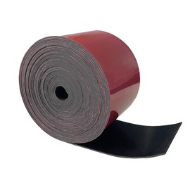 Adhesive Rubber Strips 3" Wide x 1/16" Thick x 20' Long Neoprene Rubber Strips with Adhesive Backing Neoprene Rubber Sheets, Rolls & Strips for Matting Padding, Insulation Cushion DIY Gaskets