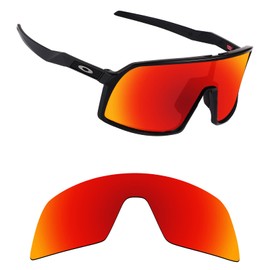 Alphax Fire Red Polarized Replacement Lenses for Oakley Sutro S OO9462