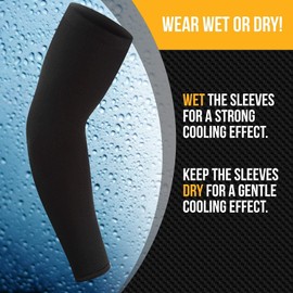 Ancokig Arm Warmer Sleeves UV Sun Protection Arm Warmers Arm Sleeves Non-Slip for Women Men Cycling Hiking Running Golf Basketball Driving Outdoor Sports, black