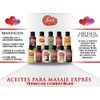 Aceite térmico comestible para masaje de 25ml (Vainilla)