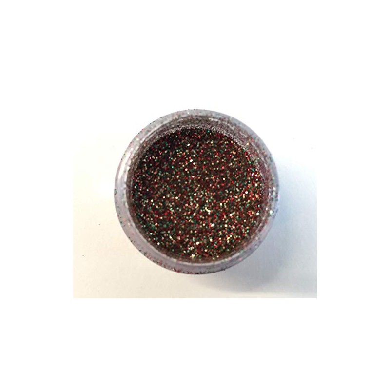 Holly Cupcakes Stunning Sparkly Decorating Glitter: Christmas Mix of Gold,