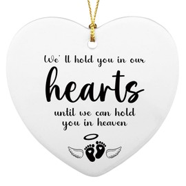 Miscarriage Ornament Gifts for Mothers Loss of Baby Sympathy Gifts for Loss Baby Memorial Gift in Memory Remembrance Bereavement Gift Christmas Ornaments 2025