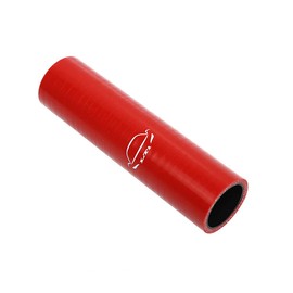 LTI Universal (152mm) 6" Length 4-Ply Reinforced High Performance (32mm) 1.25" ID Straight Coupler Silicone Hose (1.25" RED)