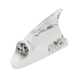 Modengzhe Shark Fin Antenna Cover,Car Roof Antenna Caps for Decoration ONLY,Universal Car Accessories Antenna Topper for Most Sedan, SUV, Van(White)