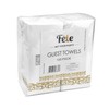 Decorative Hand Towels, Gold Flower 100pcs, Disposable Linen-Feel Guest Towels