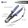 Booms Fishing Crimping Pliers Kit: 8.8in Crimper Tool for Wire