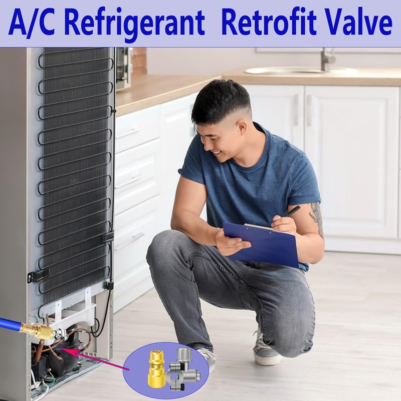 A/C Retrofit Valve Kit, BPV31 Bullet Piercing Tap Valve Line