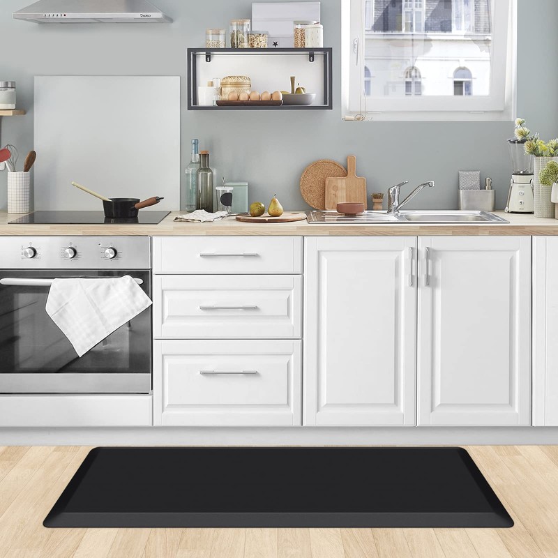 KitchenClouds Kitchen Mat Cushioned Anti Fatigue Kitchen Rug Non Slip