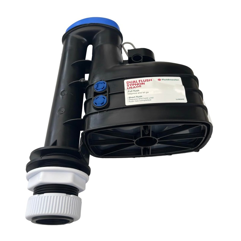Dual Flush Syphon for Fluidmaster 8" WRAS Certified Toilet Cistern