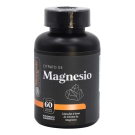 Citrato de Magnesio Puro Magnesium Citrate Momosie Sin Aditivos Alta Absorcin 60 cpsulas de 500 Mg Suplemento alimenticio de...