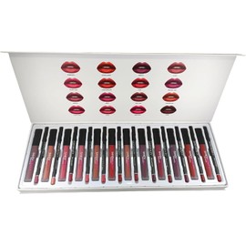 Labial Líquido Mate Con Delineador kit 24 pz, con Diferente Empaquetado