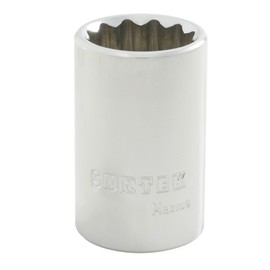 Surtek F5819M Dado métrico cuadro de 1/2", 12 puntas, 19 mm