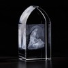 Christian Brands Home Décor - Cathedral Window-Shaped Laser Etched Glass