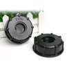 Acxico 2 PC IBC Tank Fittings S60X6 Coarse Threaded Cap