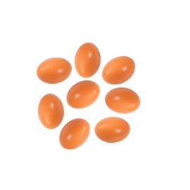 Azatemgo Wooden Egg Fake Egg Hens Eggs Dummy Eggs Help Laying Hen Agricultural Tool Poultry Mannequin Nest Eggs 8 PCS