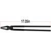 Bzsunway Knife Forging Tool Blacksmithing Tongs Blacksmith Wolf Jaw Tongs