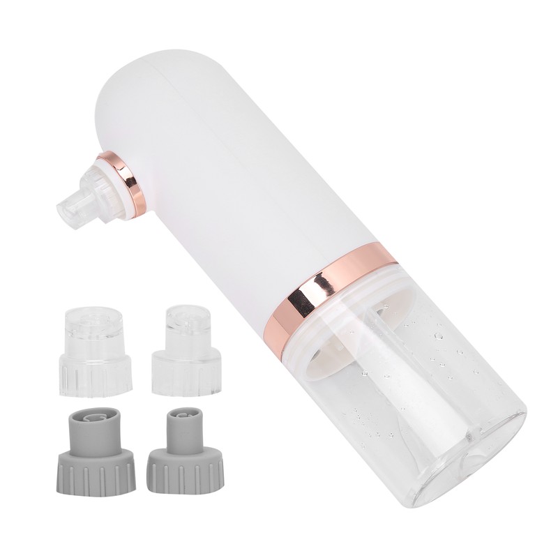 Small Bubble Pore Cleaner 4 Suction Head Electric Blackhead Removal