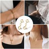 2pcs Necklace Clasps and Closures, Double Round Necklace Clasp Mental