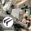 uxcell 4pcs Clamping Lever Adjustable Handle Set Metric M8 x