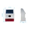 Solar Alarm Wireless DC 5V 433MHz 100dB Infrared Sensor IP65