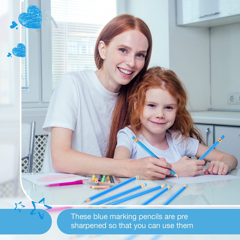 12 Pieces Erasable Pencils Pencils Sharpened Pencils HB Pencils with