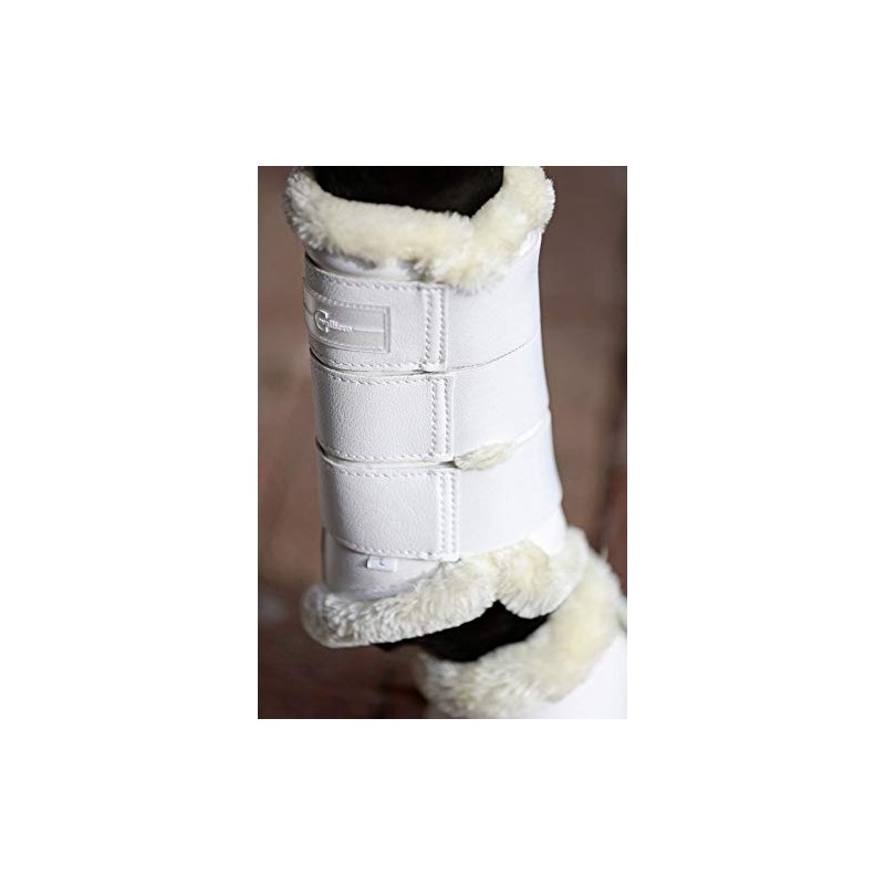 Pelisa Soft Tendon Boots White Cob (M)