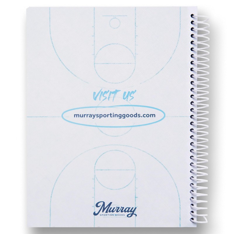 Murray Sporting Goods Basketball Playbook - Coaches Journal Notebook with