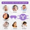 Warm and cold for the face, reduces swelling, eliminates dark