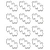 Unbranded 1 Dozen (12 pieces) Zasvornicky Cookie Cutter 3.25 in Metal Party Favors USA