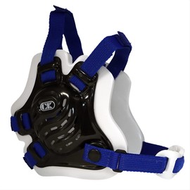 Cliff Keen F5 Tornado Wrestling Headgear - Black/White/Royal Blue