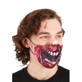 Adult Zombie Sublimated Face Mask Standard