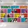 Womens History Month Decorations, Womens History Month Banner Backdrop for