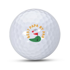 fleure esme Gifts for Dad Birthday Papa Golfball from Daughter Son Golf Gifts for Birthday Golf Balls for Men New Dad to Be Golf Accessories for 1st Time Daddy