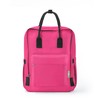 ECO CHIC Waterproof Recycled Canvas Twin Handle Backpack (Fuchsia)