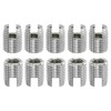 QUARKZMAN Self Tapping Thread Inserts, 5 Pieces Female Thread M10-1.5
