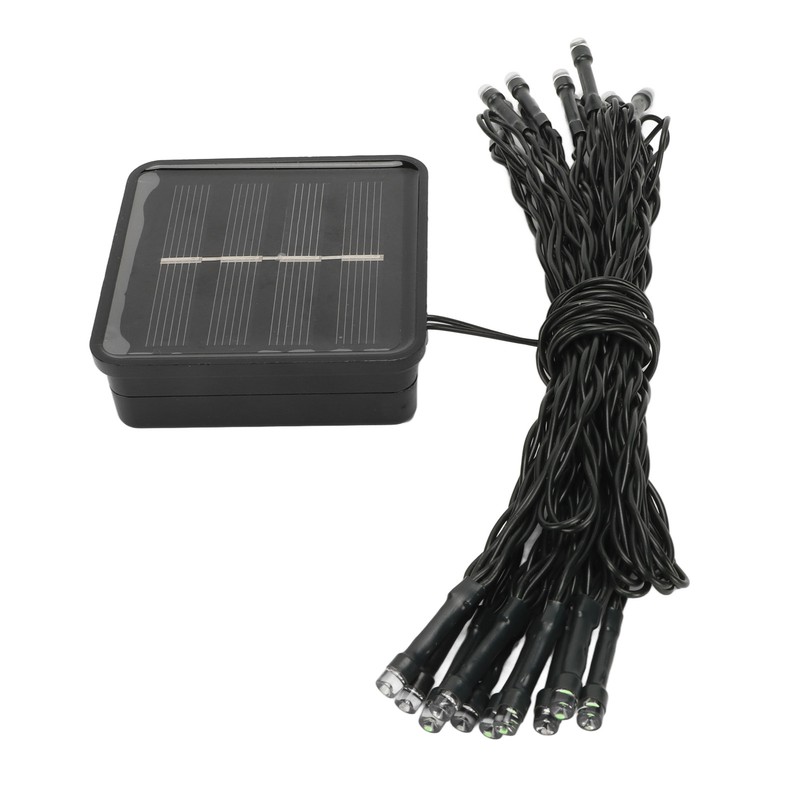 Solar String Lights 20 LED Beads 8 Modes 16.4ft Length