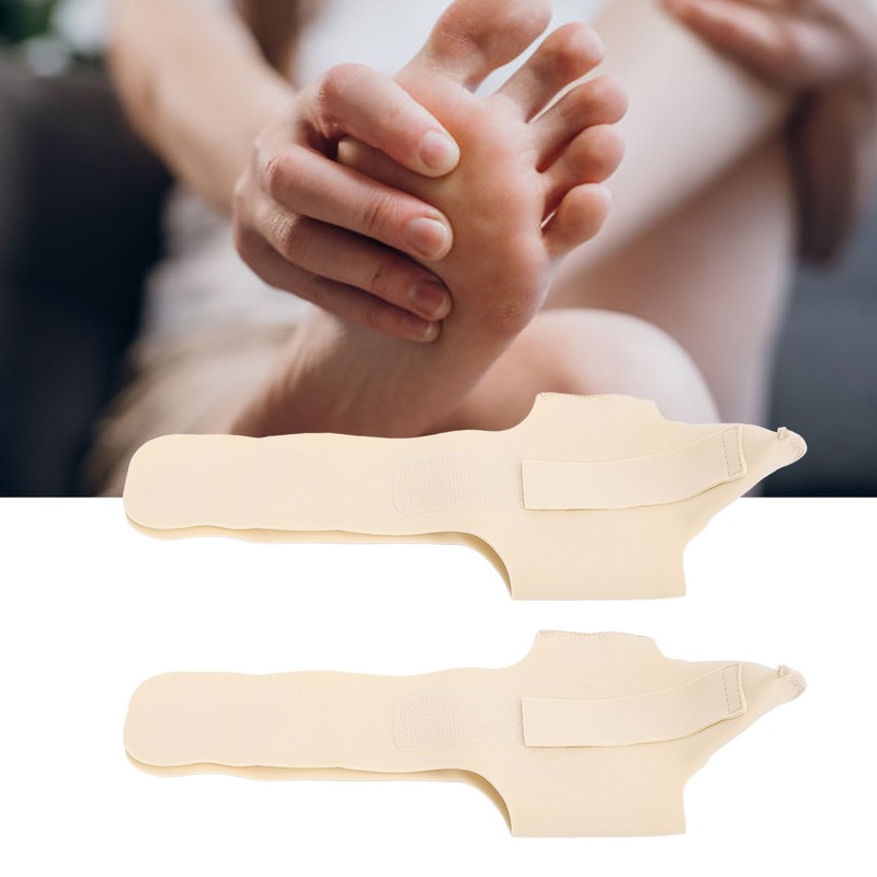 1 Pair Big Toe Straightener Adjustable Ultra Thin Lightweight Universal