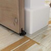 Black Coated Plastic Barn Door Floor Guide Barn Door Hardware