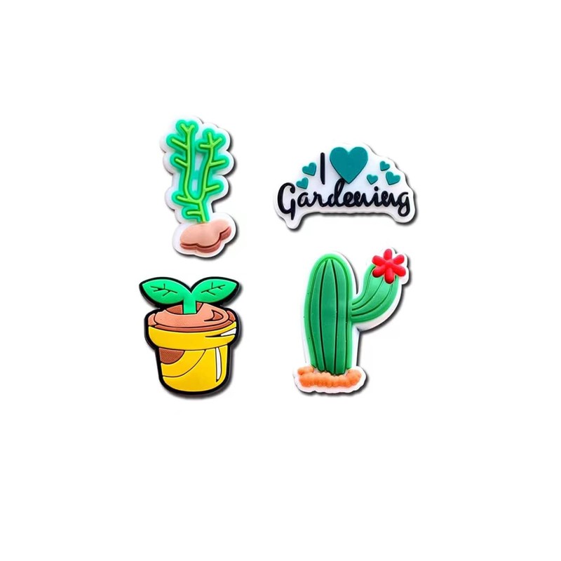 BOWNDY Gardening Shoe Charms for Croc Clog shoes Decoration, Garden