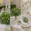 125 Pcs 6 Kinds Mixed Artificial Eucalyptus Stems